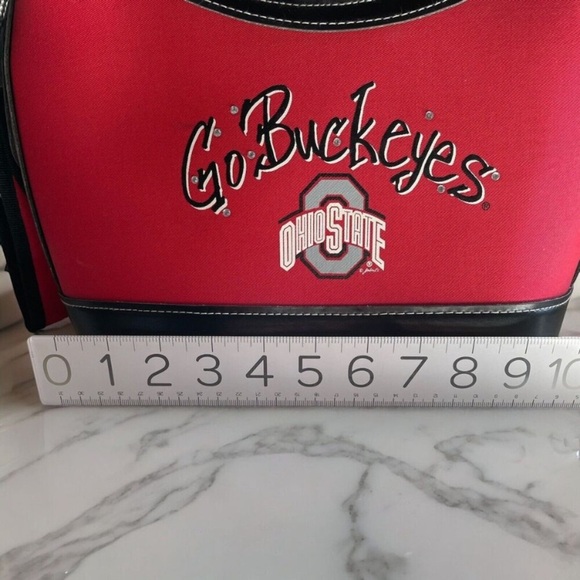 Ohio State Buckeyes Shoulder Bag Wallet Vintage Y2K 90s Official Licensed New - Picture 9 of 9